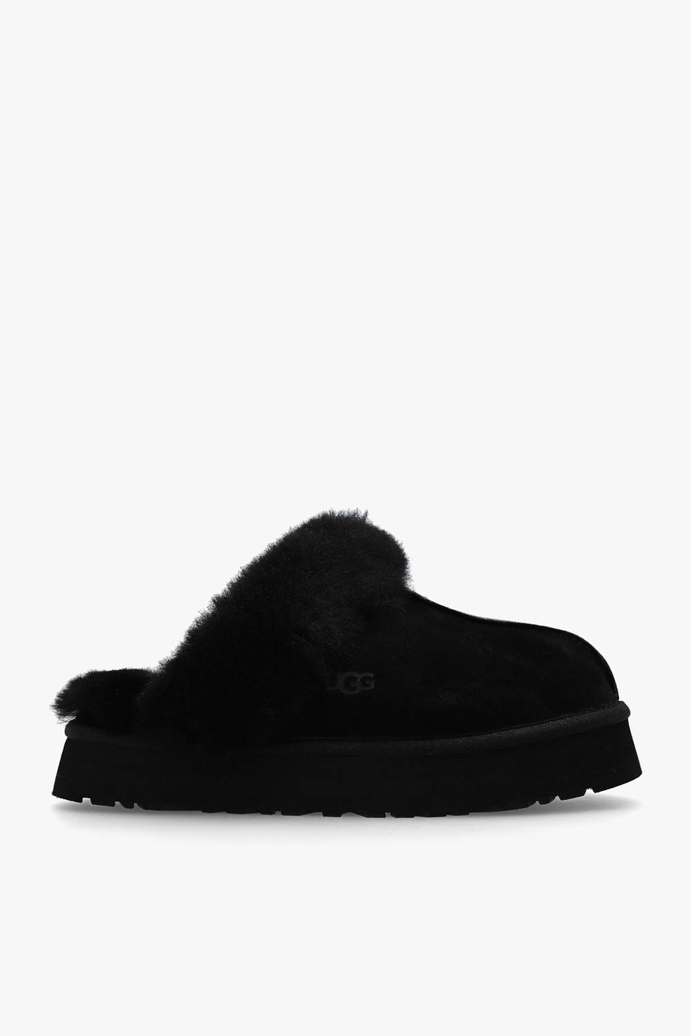 Mules Cuir Teague Solivan ugg Black Disquette suede slides Solivan ugg VbjdevelopmentsShops France